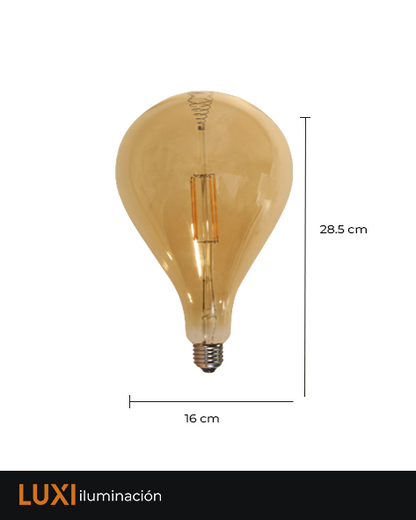 Foco Vintage Gigante en forma de globo - luz cálida