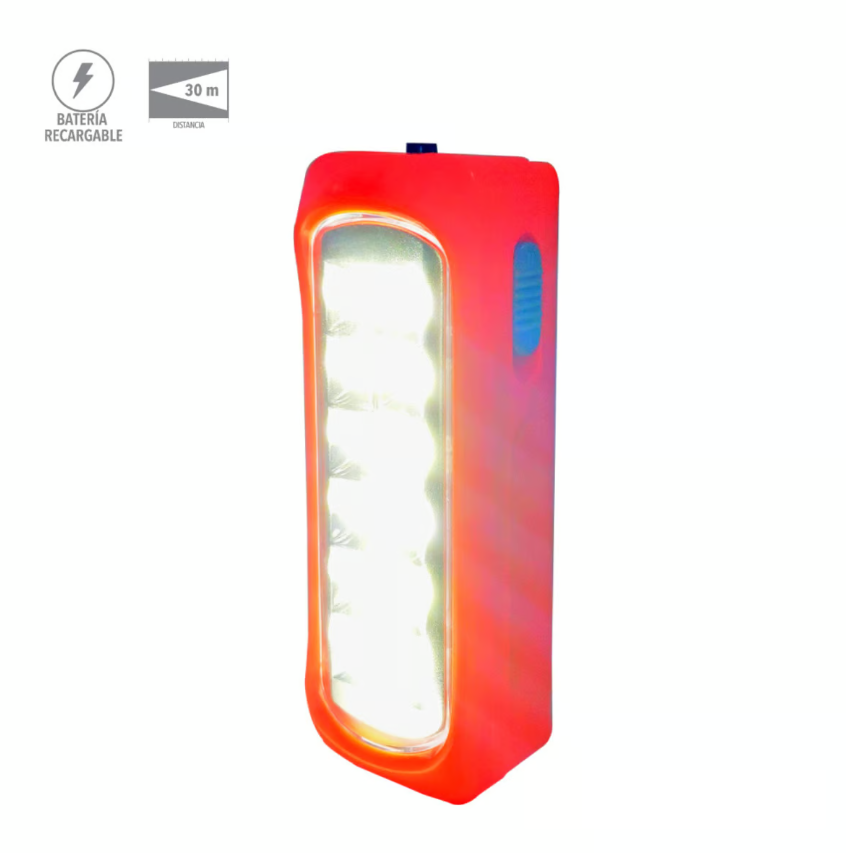Linterna LED Recargable Portátil 3.5 W, Luz de Día, LED integrado